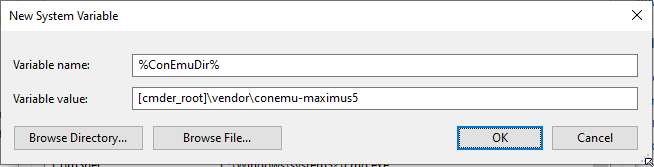 alt=“conemu environment variable setup”