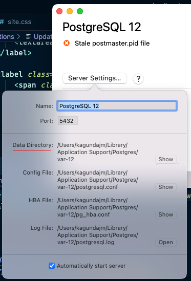 alt=“postgres.app server settings”