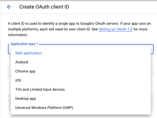 alt=“application type options”